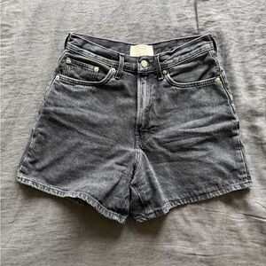 Everlane The A-Line Denim Short in Organic Cotton